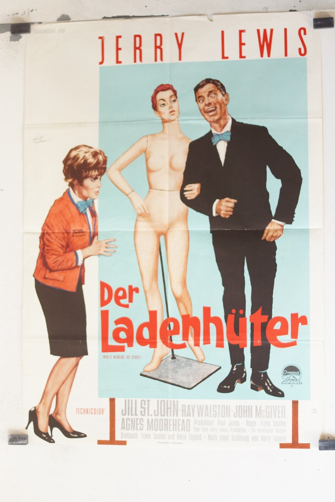 DER LADENHUTER MOVIE POSTER ORIGINAL (60X80) JERRY LEWIS