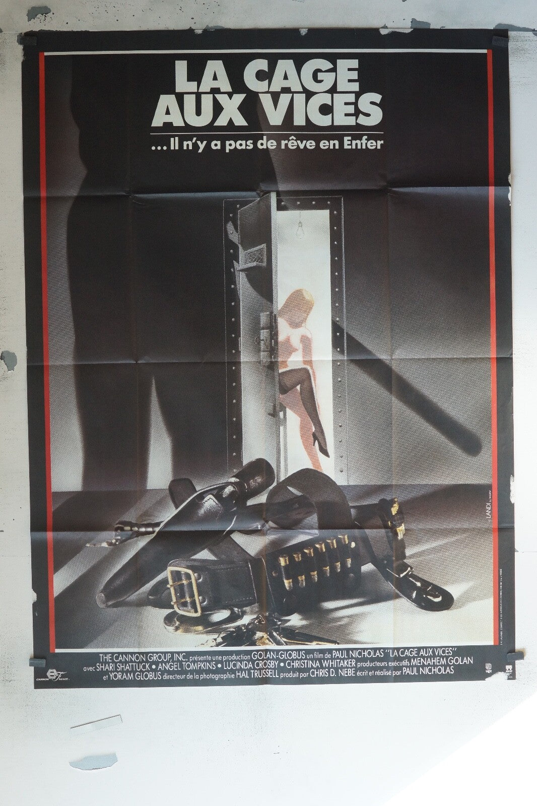 LA CAGE AUX VICES MOVIE POSTER ORIGINAL 120x160 SHARI SHATTUCK