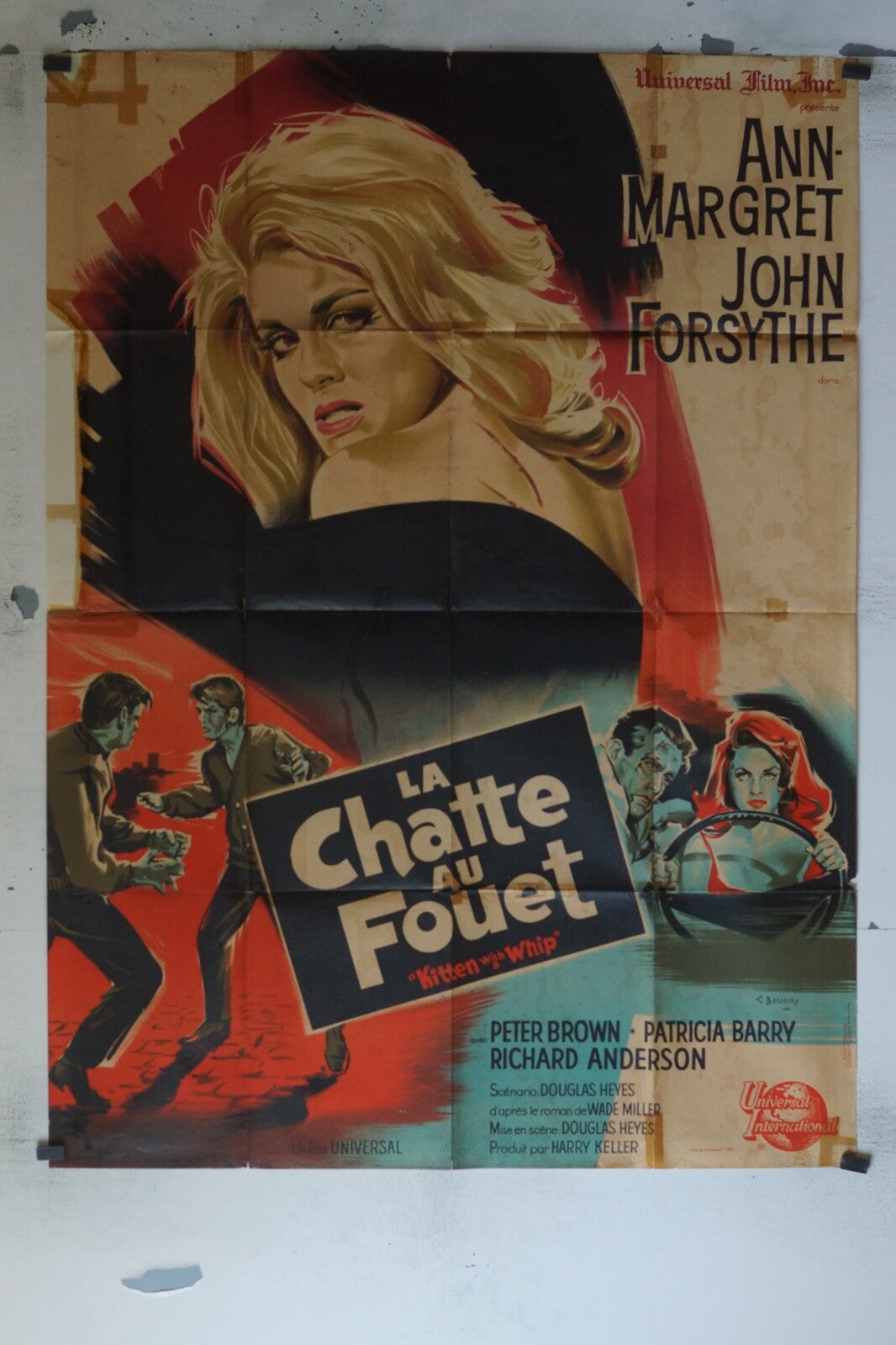LA CHATTE AU FOUET MOVIE POSTER ORIGINAL 120x160 ANN MARGRET