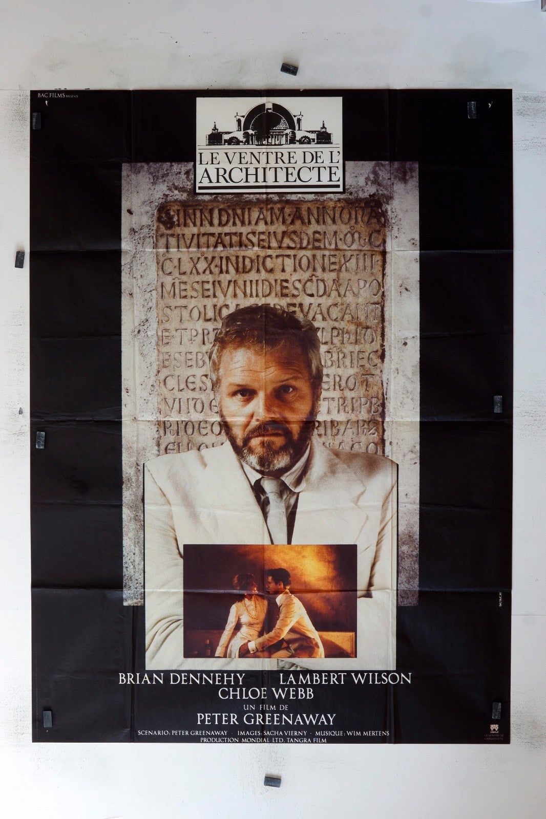 LE VENTRE DE L’ARCHITECTE BRIAN DENNEHY 120x160 ORIGINAL MOVIE POSTER