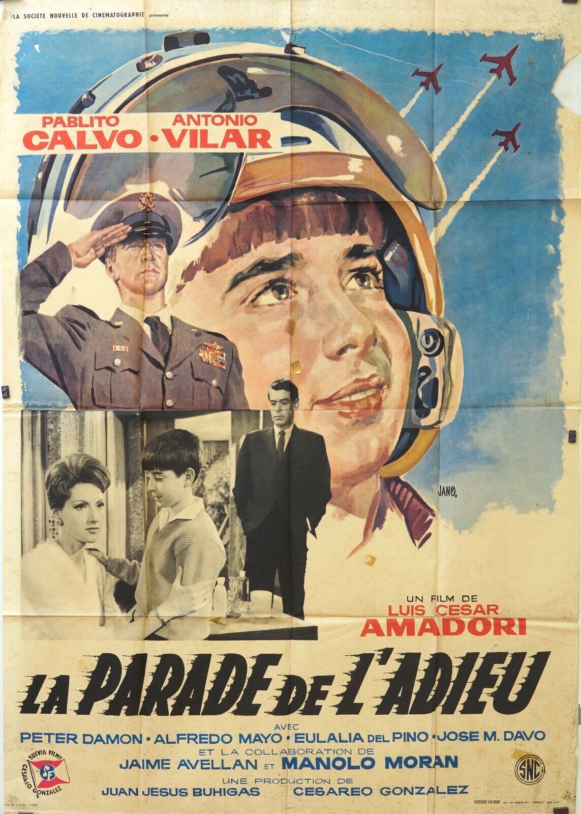 LA PARADE DE L’ADIEU ORIGINAL MOVIE POSTER 120x160 JACKIE CHAN