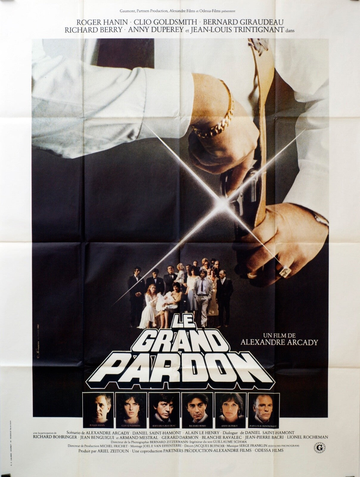 LE GRAND PARDON ORIGINAL MOVIE POSTER 120x160 ROGER HANIN