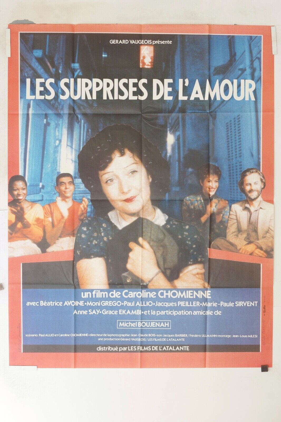 LES SURPRISES DE L’AMOUR MOVIE POSTER ORIGINAL (120X160) BÉATRICE AVOINE