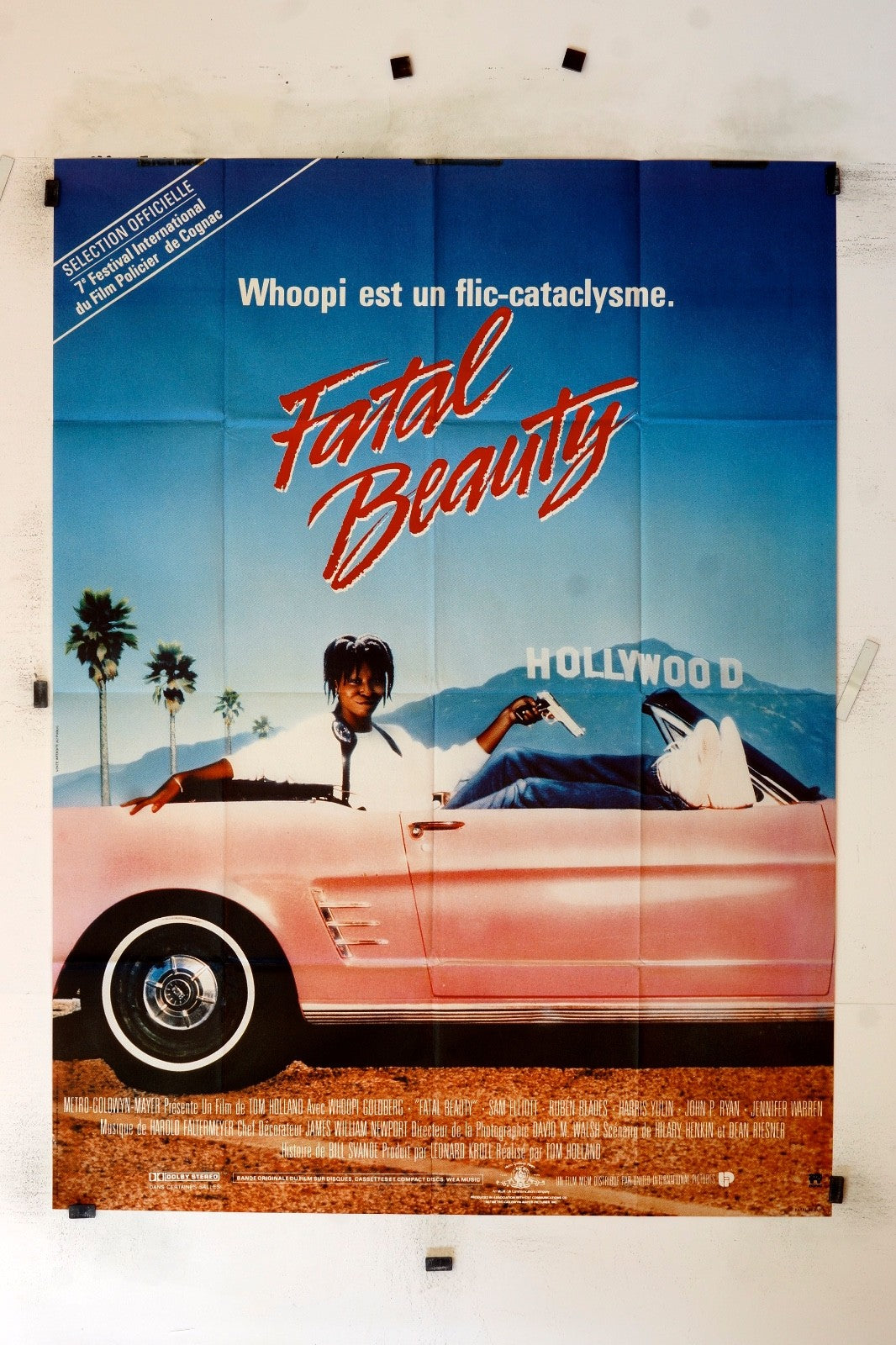 FATAL BEAUTY WHOOPI GOLDBERG MOVIE POSTER 120x160