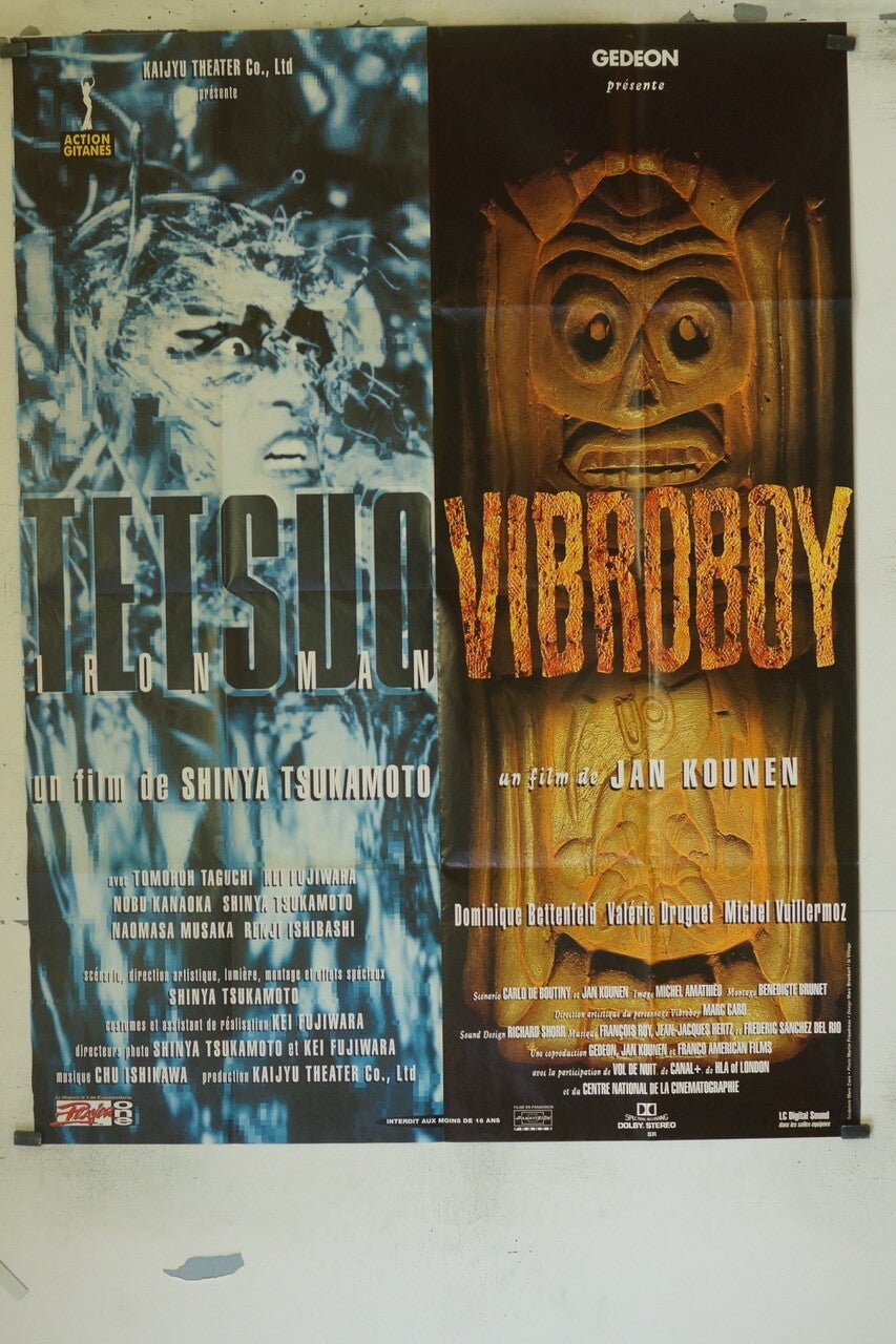 TETSUO VIBROBOY (IRON MAN) POSTER ORIGINAL 120x160 SHINYA TSUKAMOTO