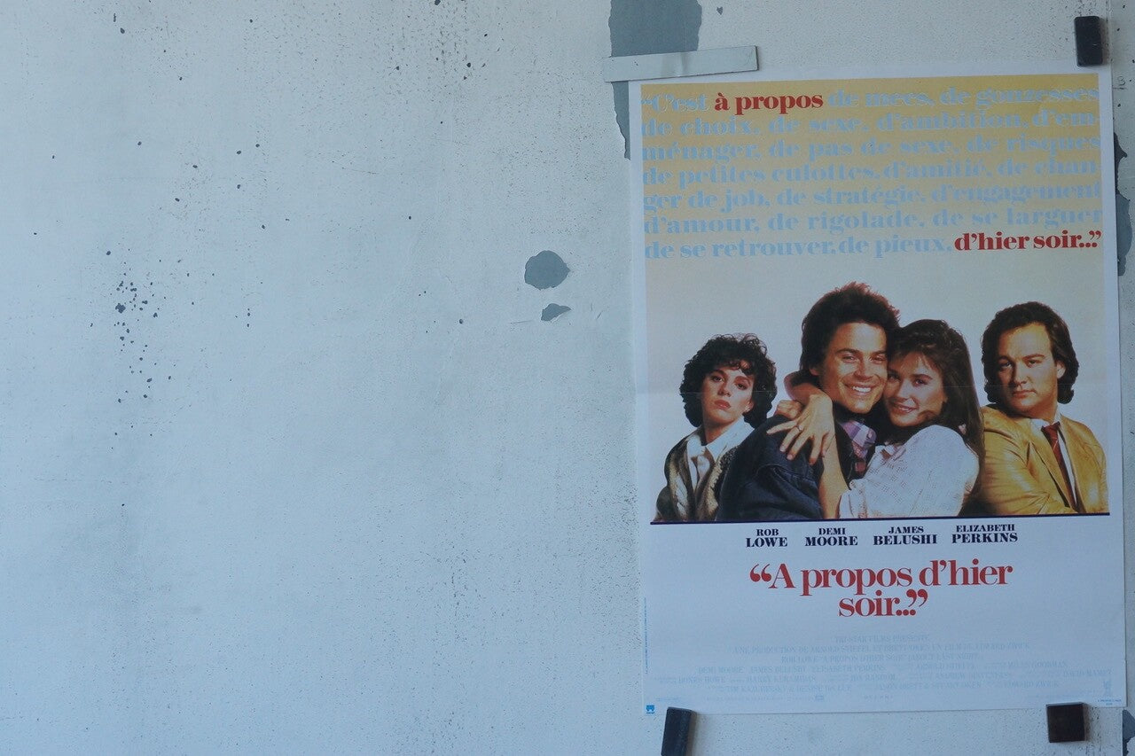 A PROPOS D’HIER SOIR ORIGINAL 40x60 MARTIN VEYRON