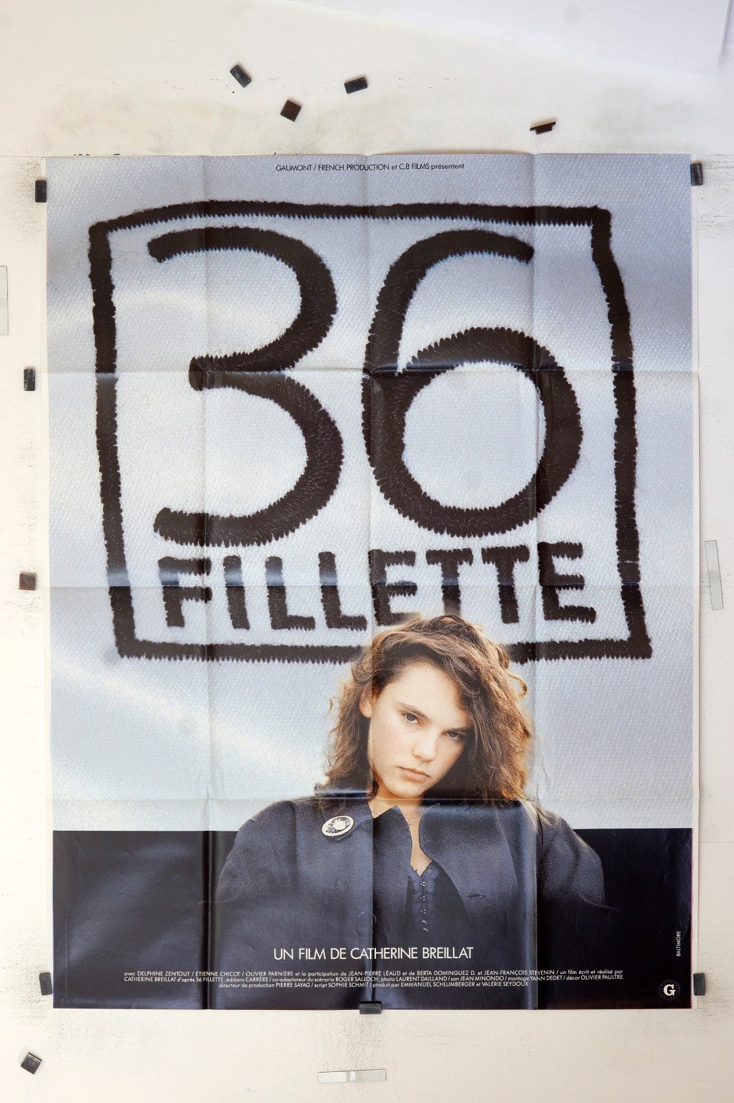 36 FILLETTE CATHERINE BREILLAT MOVIE POSTER ORIGINAL (120x160)