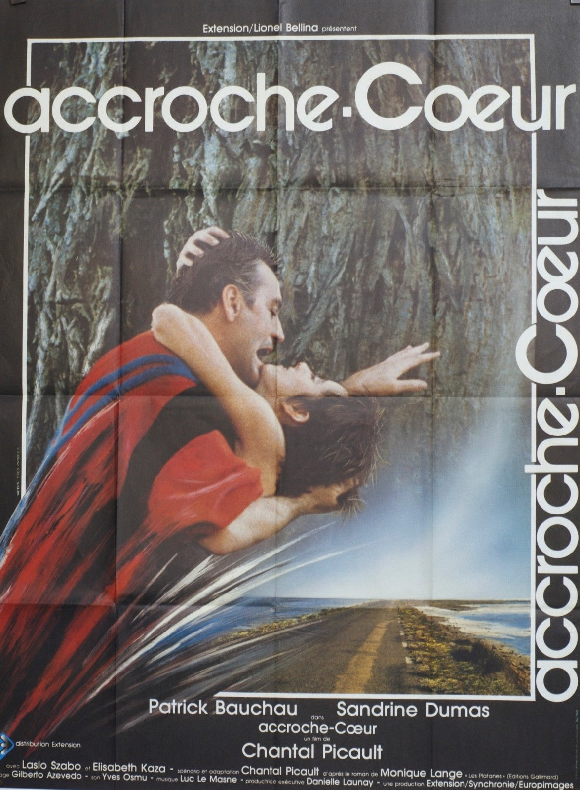 ACCROCHE-CŒUR PATRICK BAUCHAU POSTER ORIGINAL 120x160