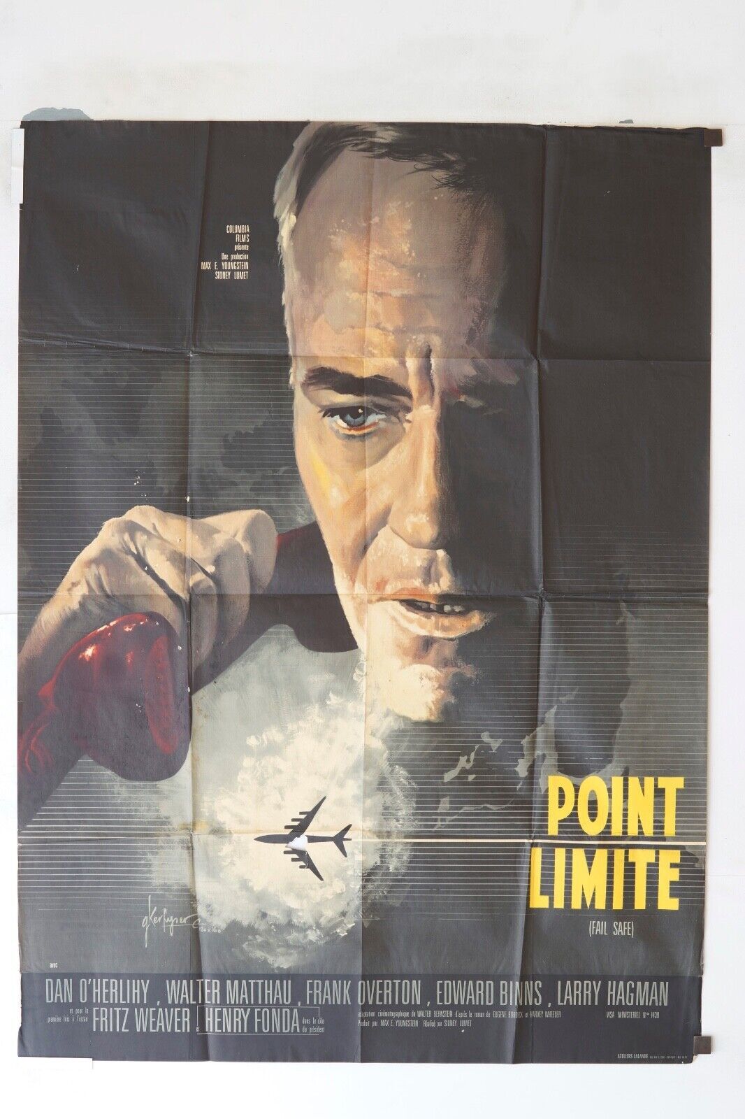 POINT LIMITE ZERO POSTER ORIGINAL 120x160 BAMBA BAKARY