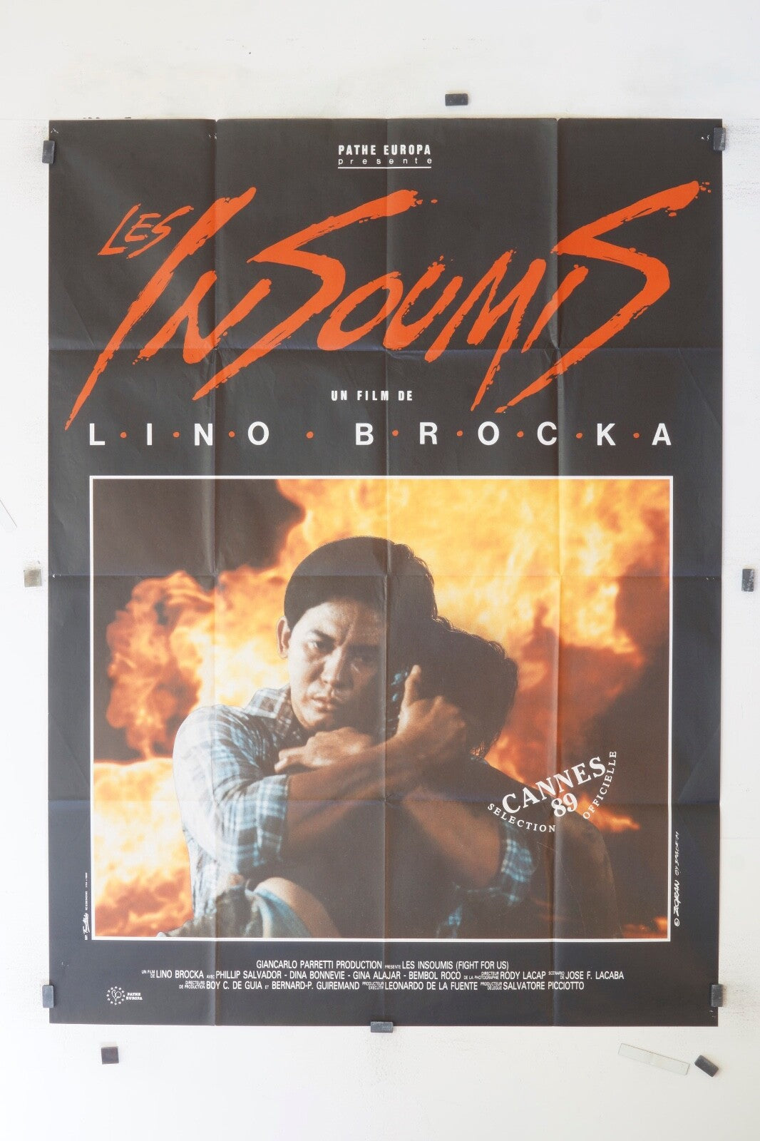 LES INSOUMIS LINO BROCKA ORIGINAL MOVIE POSTER 120x160