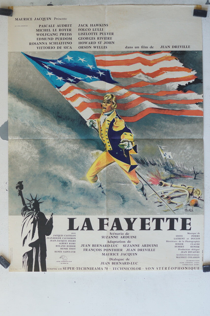 FAYETTE (LA) movie poster ORIGINAL 60x80, Jean Dréville, Michel le Royer