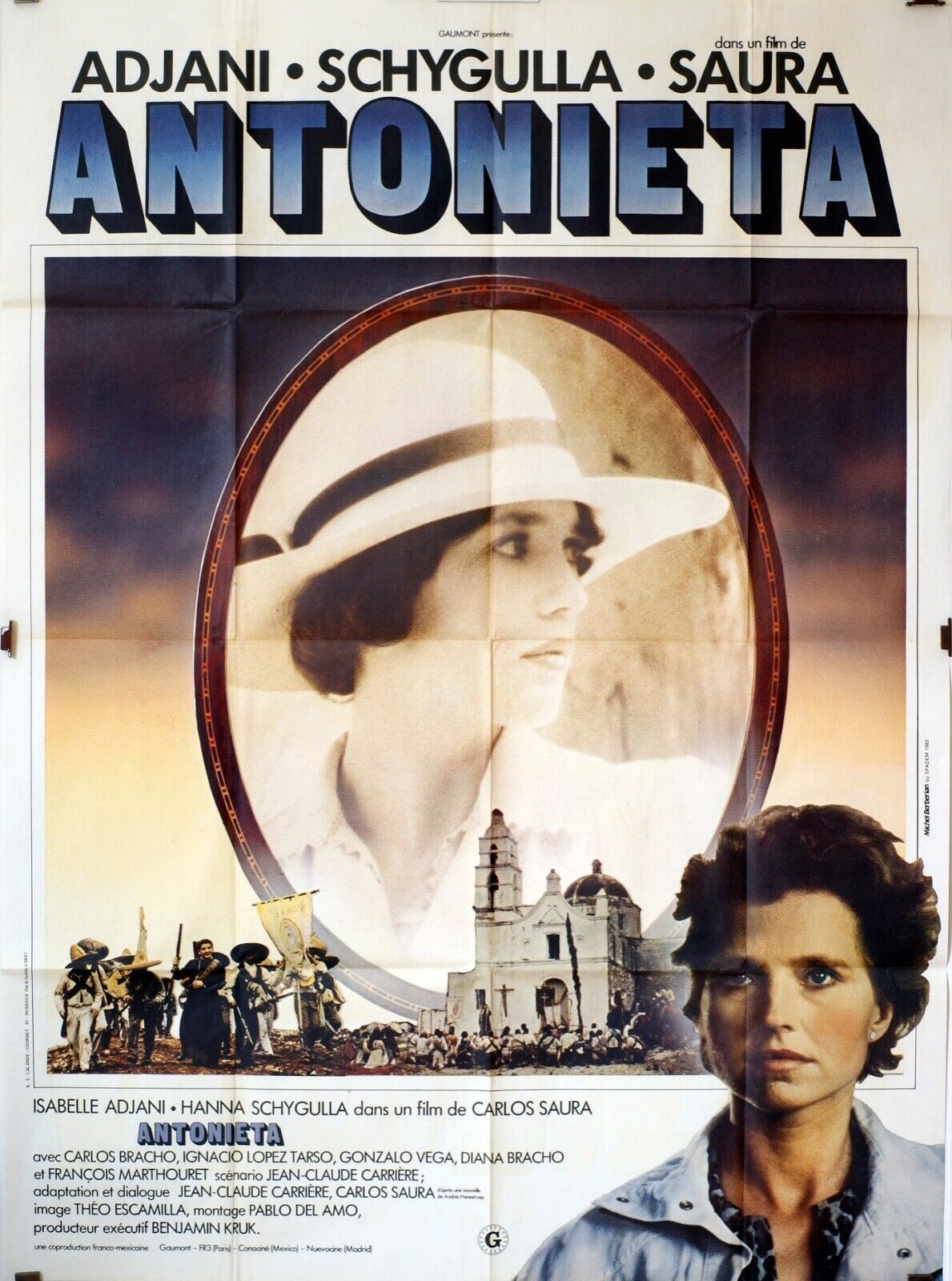 ANTONIETA MOVIE POSTER ORIGINAL 120x160 ADJANI