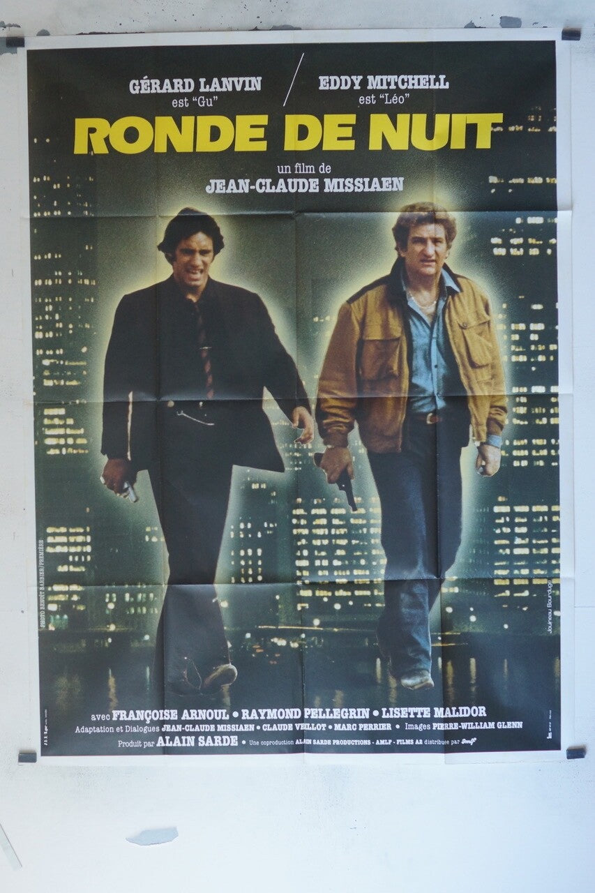 RONDE DE NUIT MOVIE POSTER ORIGINAL 120x160 GERARD LANVIB