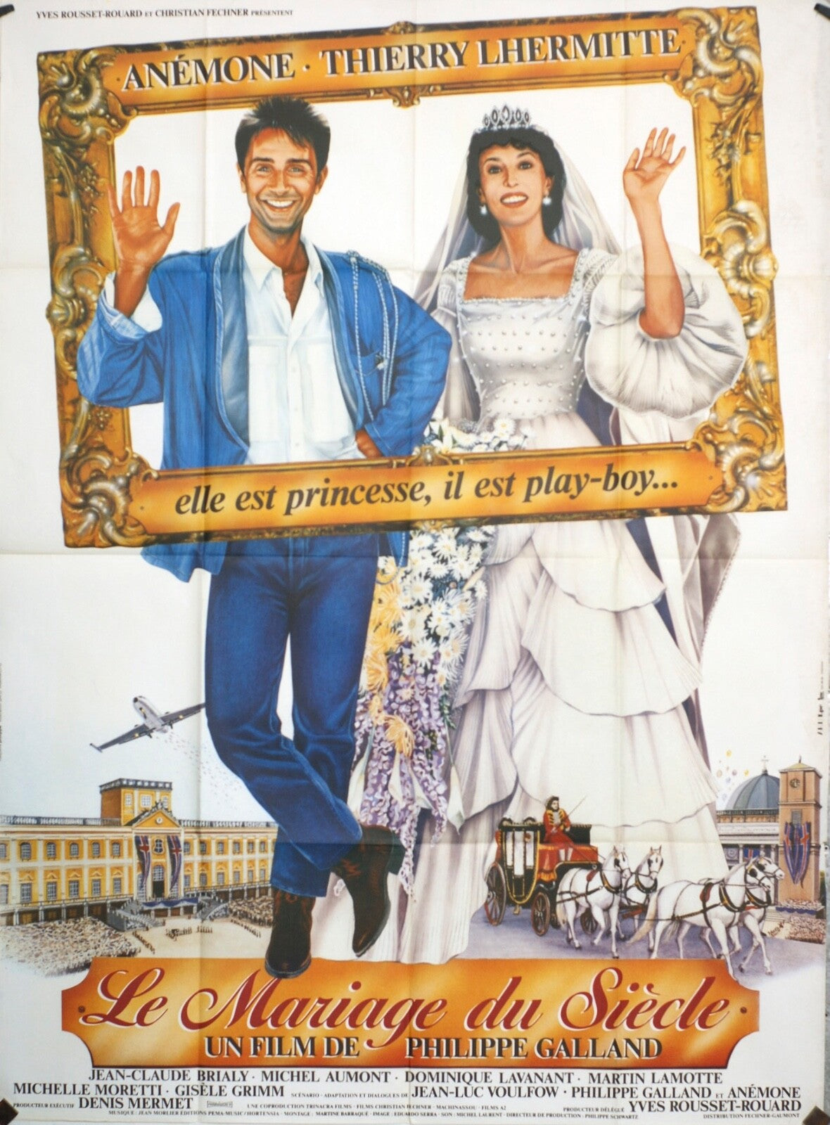 LE MARIAGE DU SIECLE MOVIE POSTER ORIGINAL 120x160 ANÉMONE