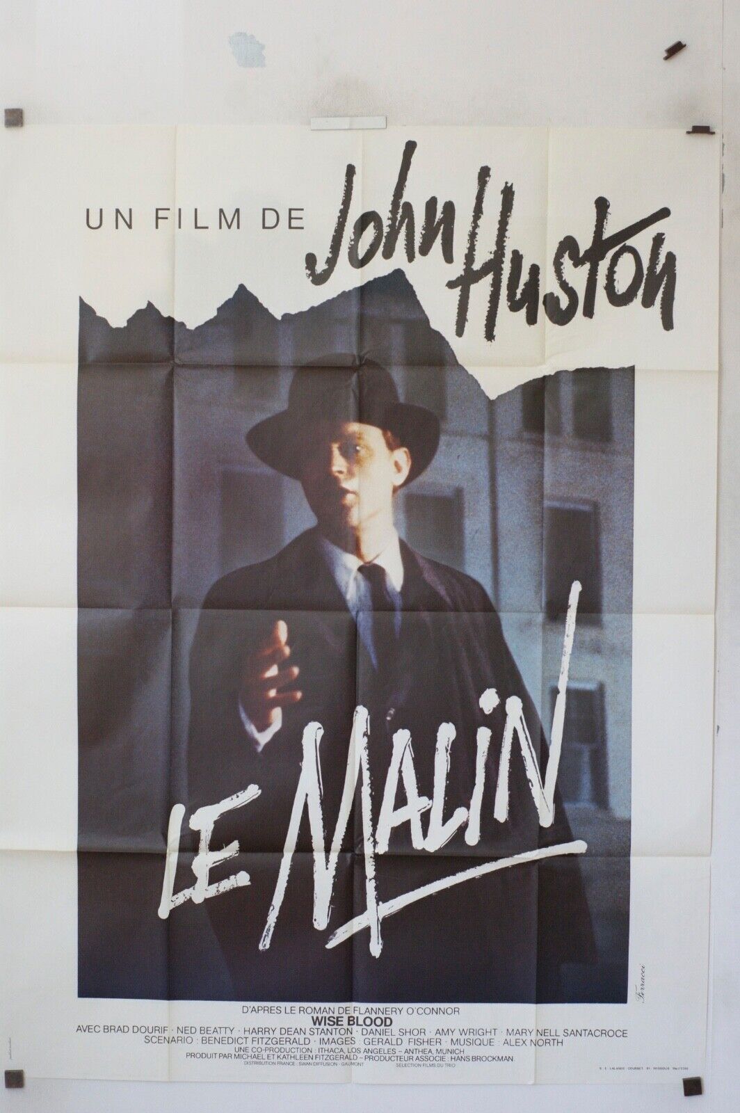 LE MALIN MOVIE POSTER ORIGINAL 120x160 JOHN HUSTON