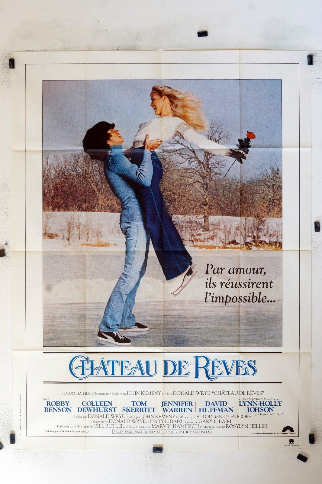 CHATEAU DE RÊVES ROBBY BENSON POSTER ORIGINAL 120x160