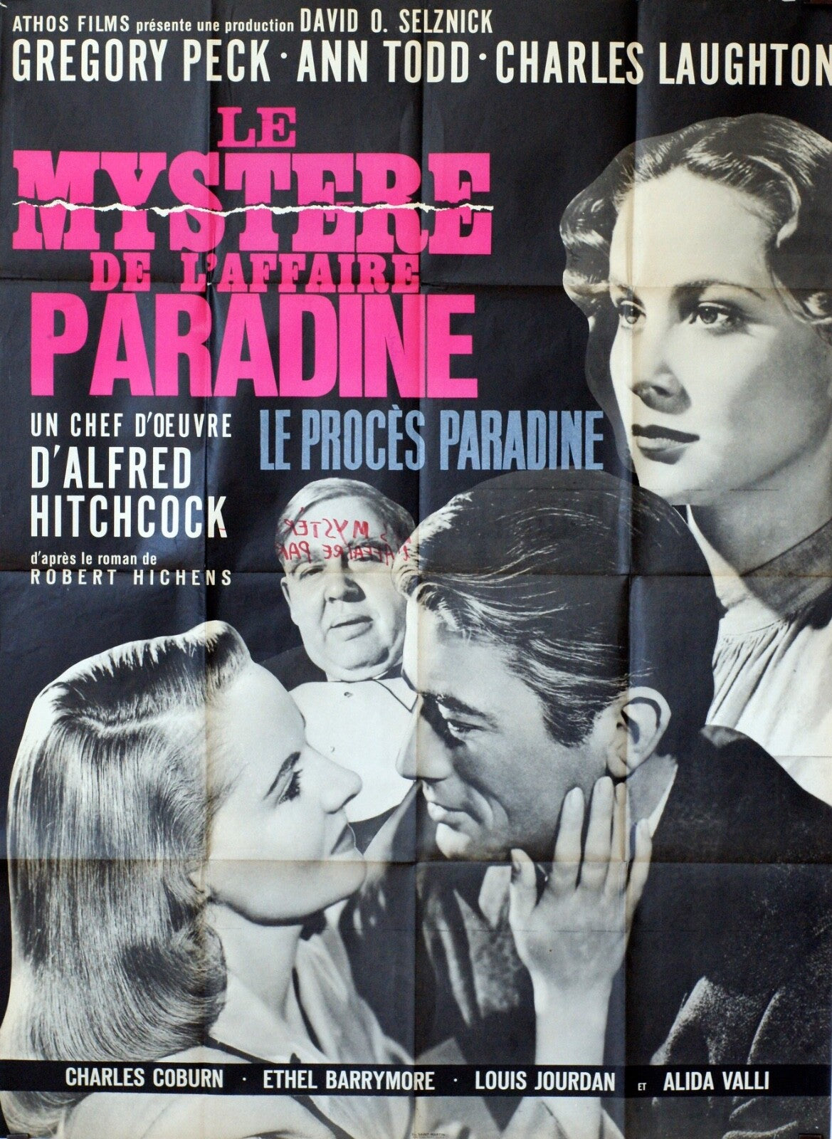 MORT EN FRAUDE POSTER ORIGINAL 120x160 DANIEL GÉLIN