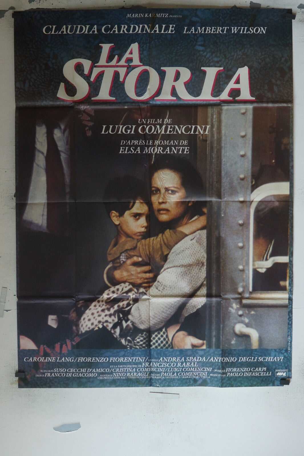 LA STORIA MOVIE POSTER ORIGINAL 120x160 CLAUDIA CARDINALE