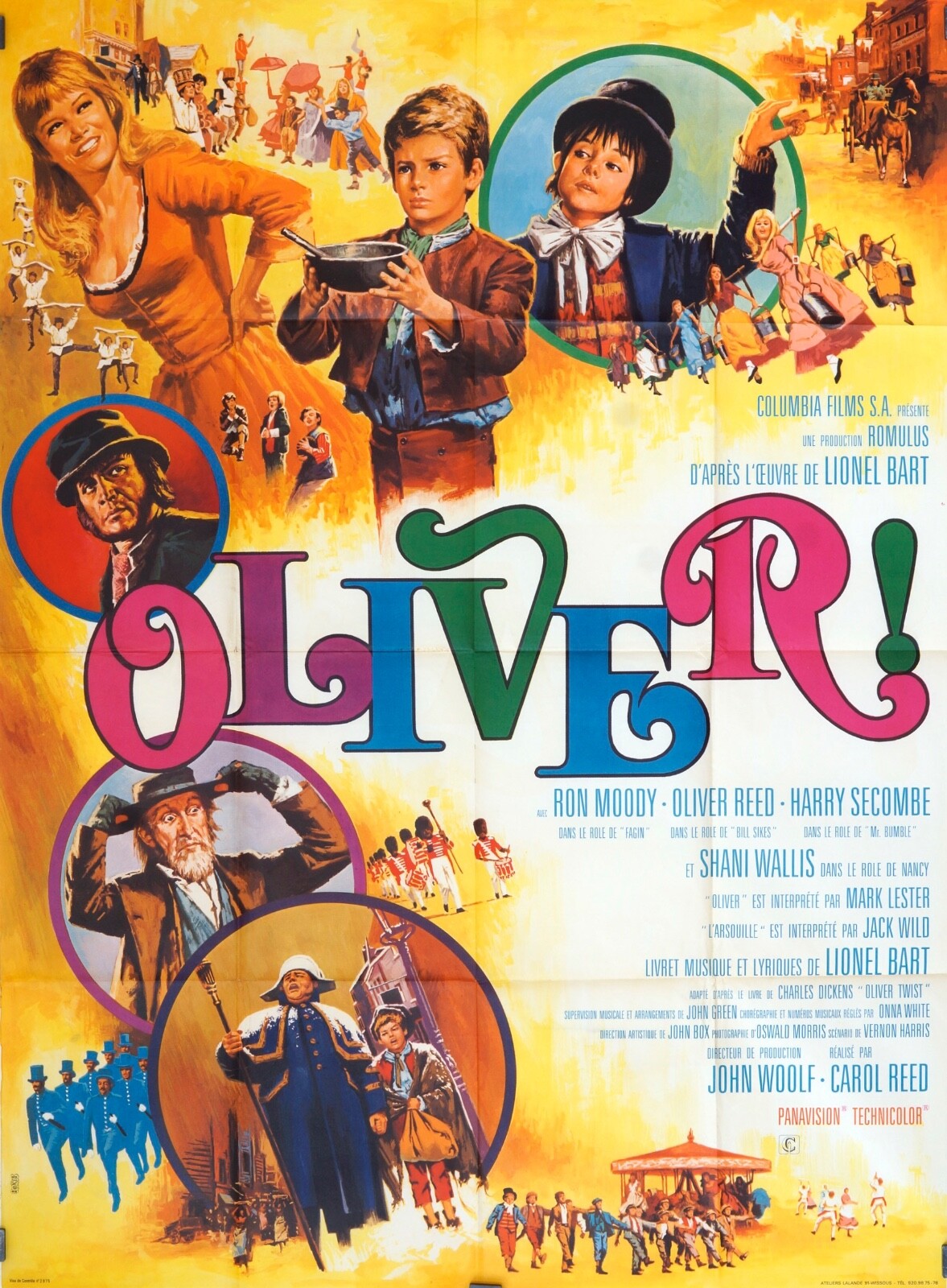 OLIVIER 1793 POSTER ORIGINAL 120x160 RON MOODY