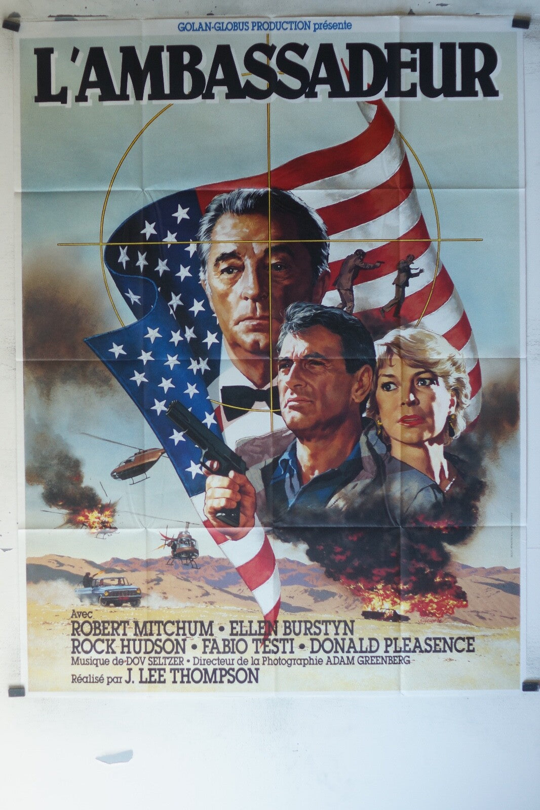 AMBASSADEUR (L’) ORIGINAL120x160 Robert Mitchum , Ellen Burstyn