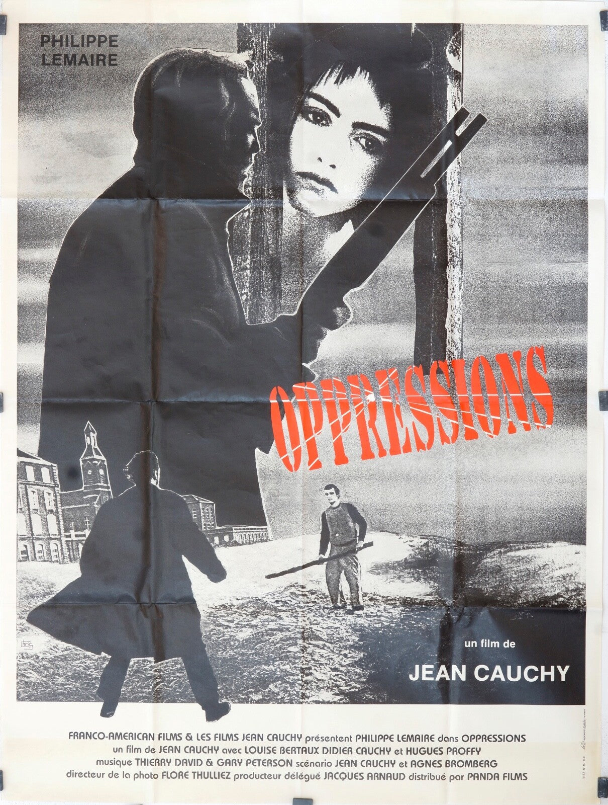 OPPRESSIONS MOVIE POSTER ORIGINAL (120X160) PHILIPPE LEMAIRE