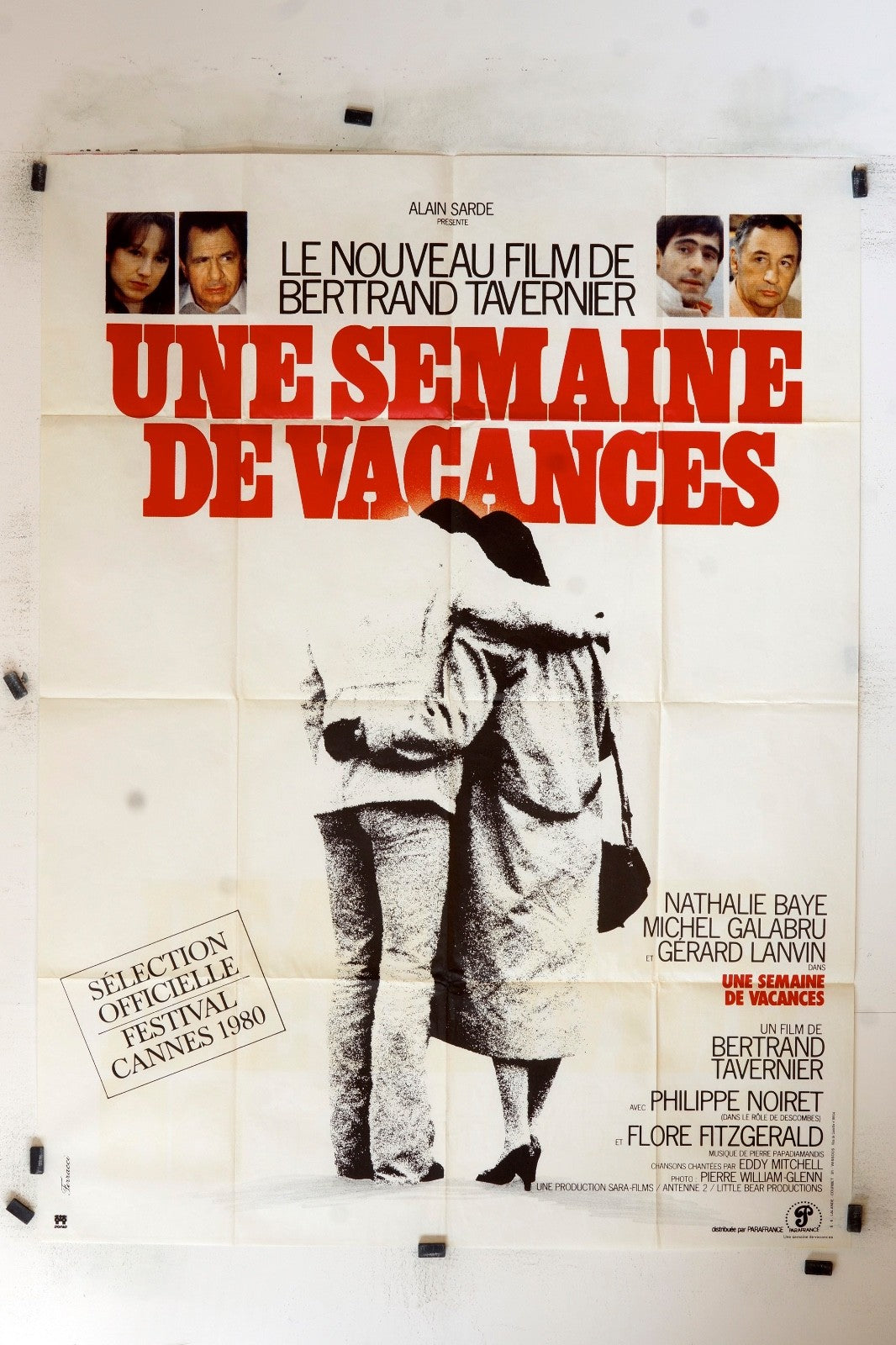 UNE SEMAINE DE VACANCES BERTRAND TAVERNIER MOVIE POSTER ORIGINAL (120X160)