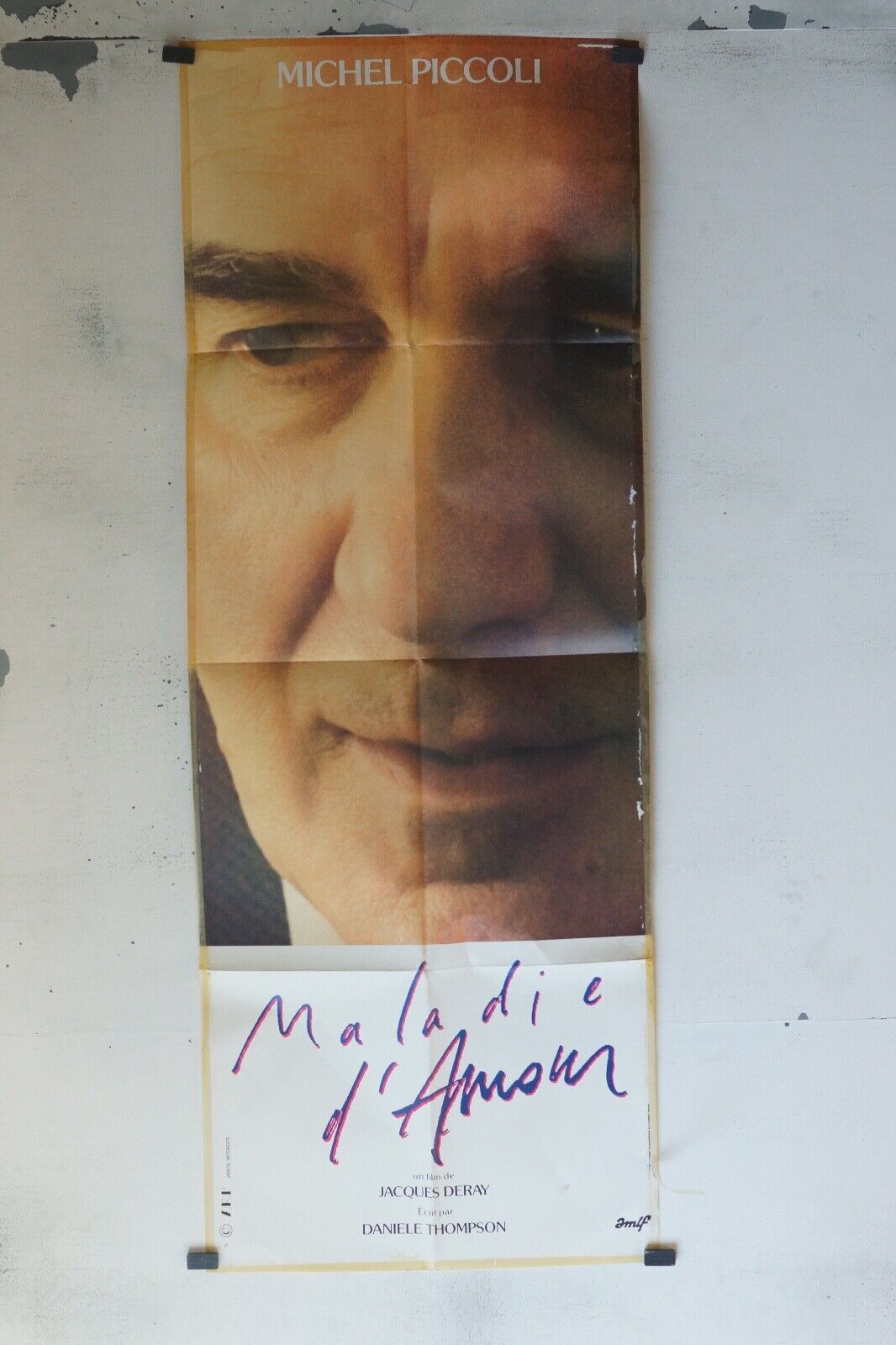 MALADIE D’AMOUR POSTER ORIGINAL (60x160) MICHEL PICCOLI