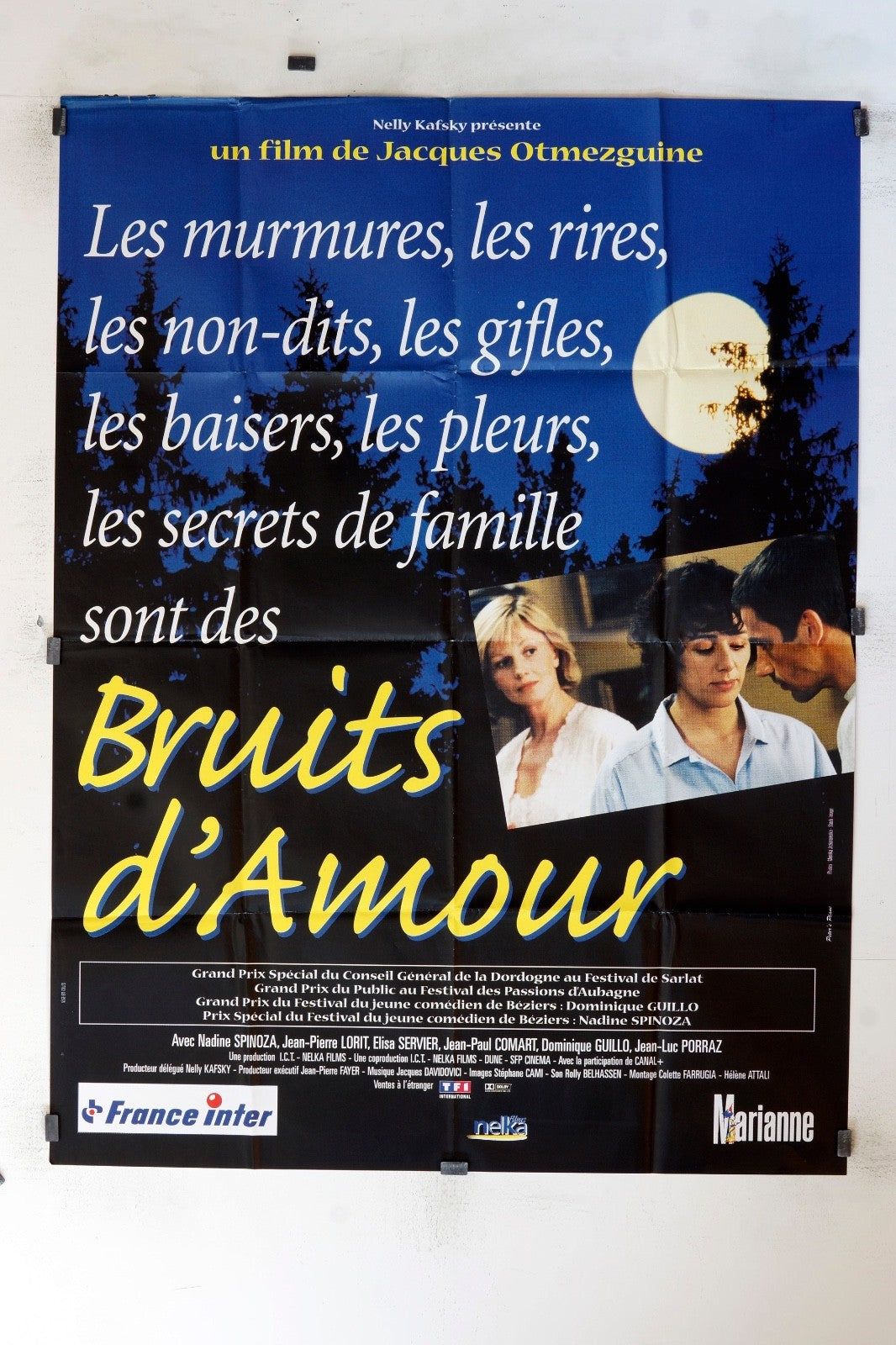 BRUITS D’AMOUR JEAN OTMEZGUINE MOVIE POSTER ORIGINAL 120X160