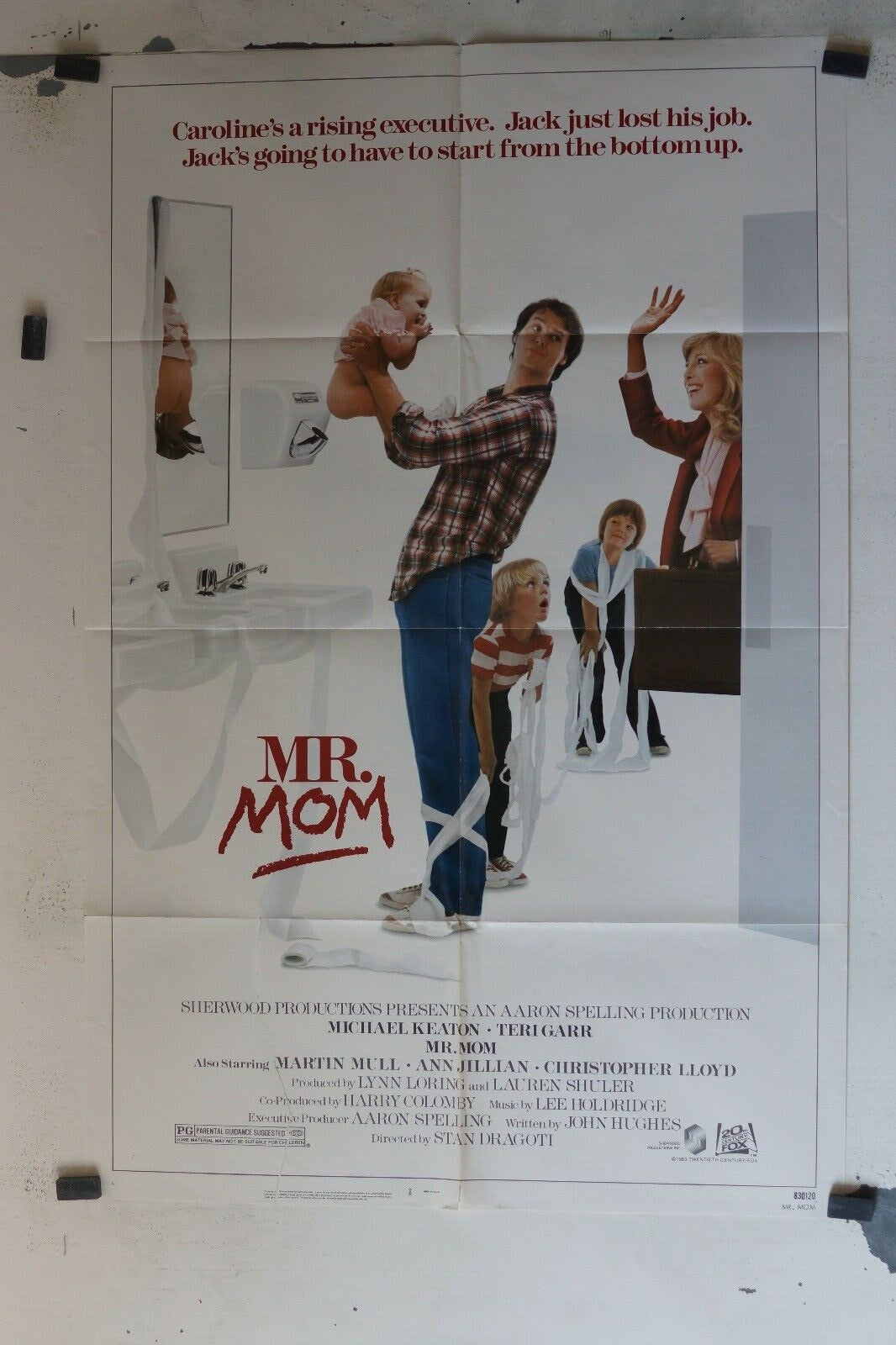 MR. MOM ORIGINAL POSTER (69x103), Stan Dragoti, Michael Keaton