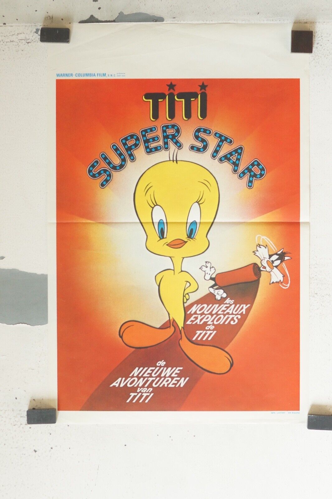 TITI SUPER STAR MOVIE POSTER ORIGINAL (55X37)