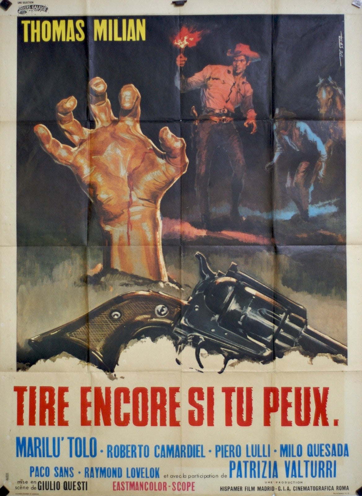 TIRE ENCORE SI TU PEUX MARILU’ TOLO MOVIE POSTER ORIGINAL 120x160