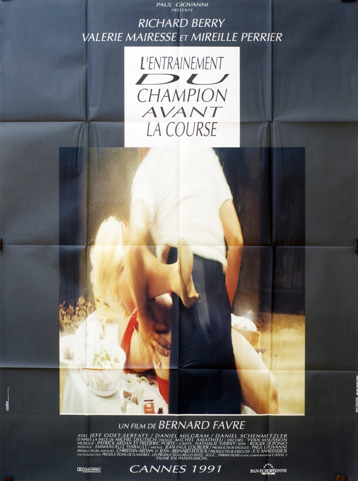 L’ENTRAINEMENT DU CHAMPION AVANT LA COURSE RICHARD MOVIE POSTER ORIGINAL 120x160