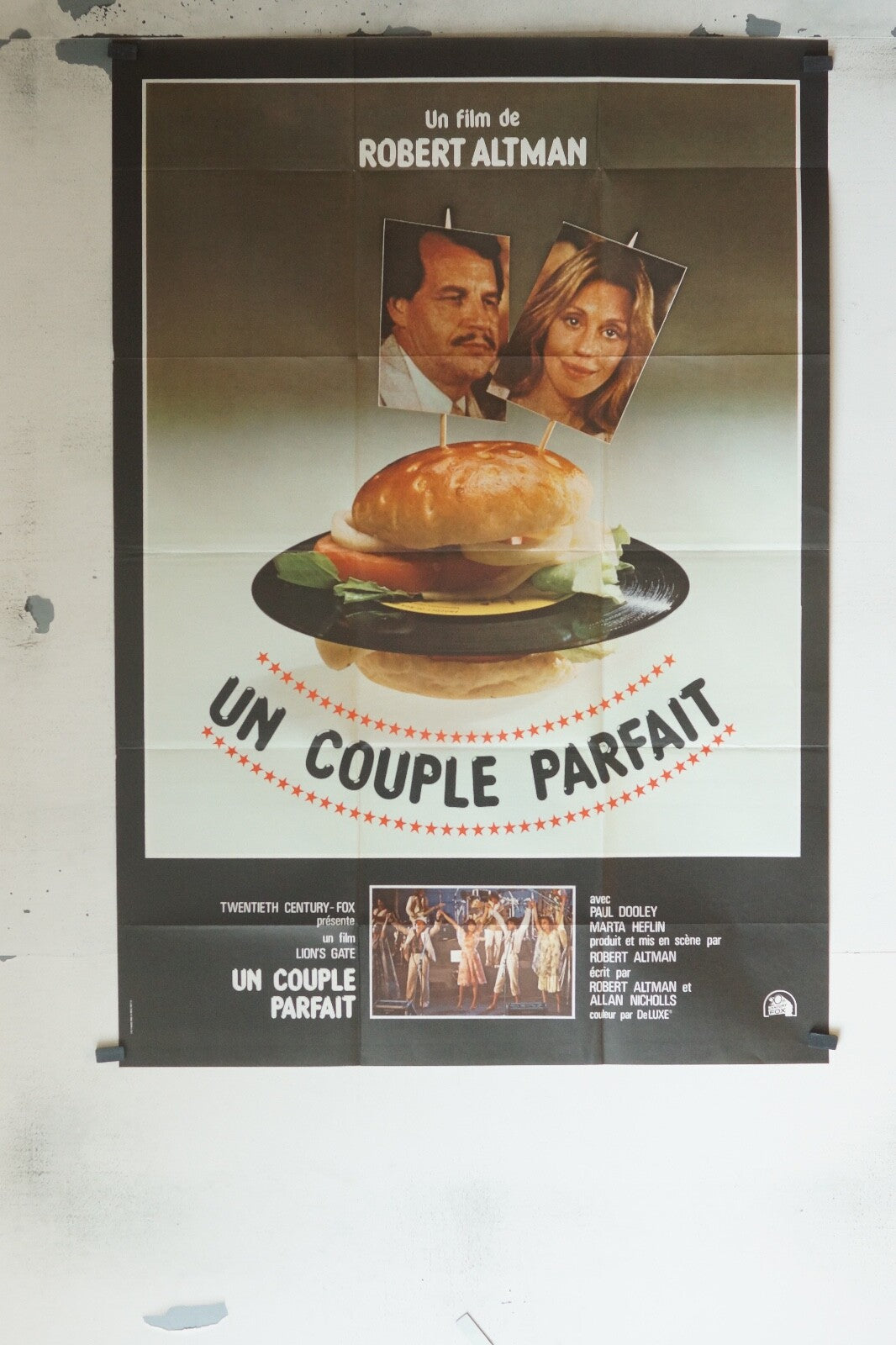 UN COUPLE PARFAIT ORIGINAL 120x160 ROBERT ALTMAN