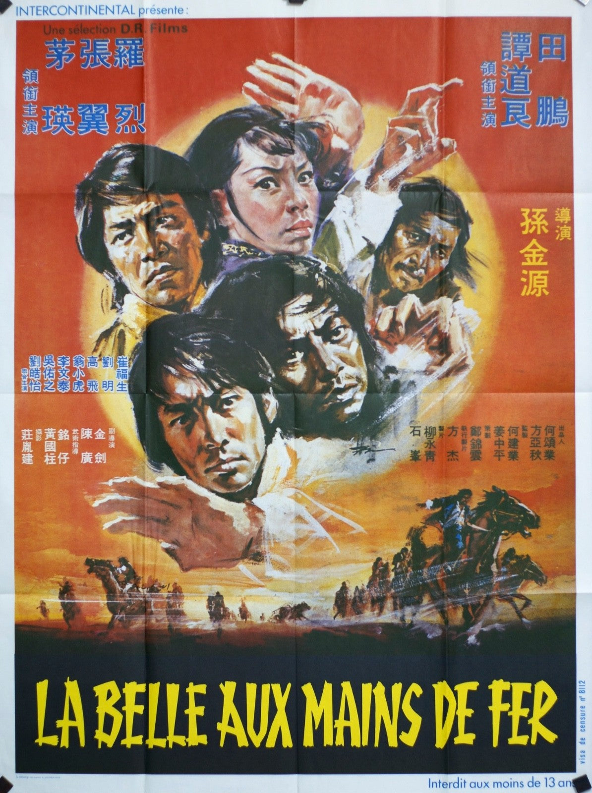 LA BELLE AUX MAINS FER movie poster ORIGINAL 120x160
