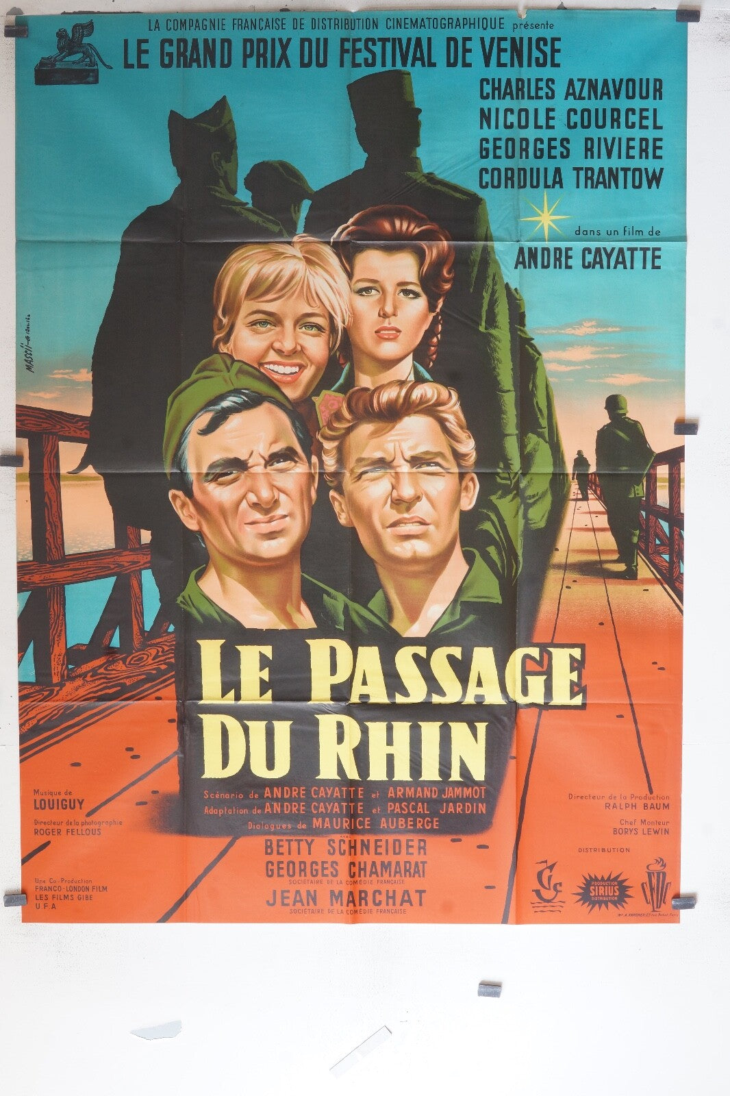 PASSAGE DU RHIN (LE) ORIGINAL 120x160