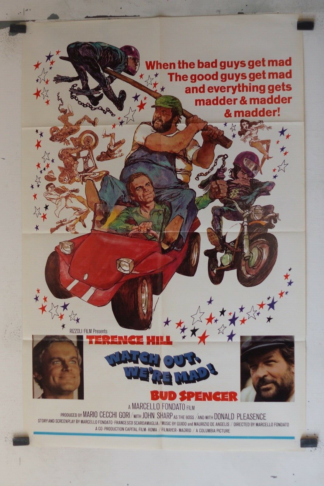 WATCH OUT , WE’RE MAD ! ORIGINAL 69x103