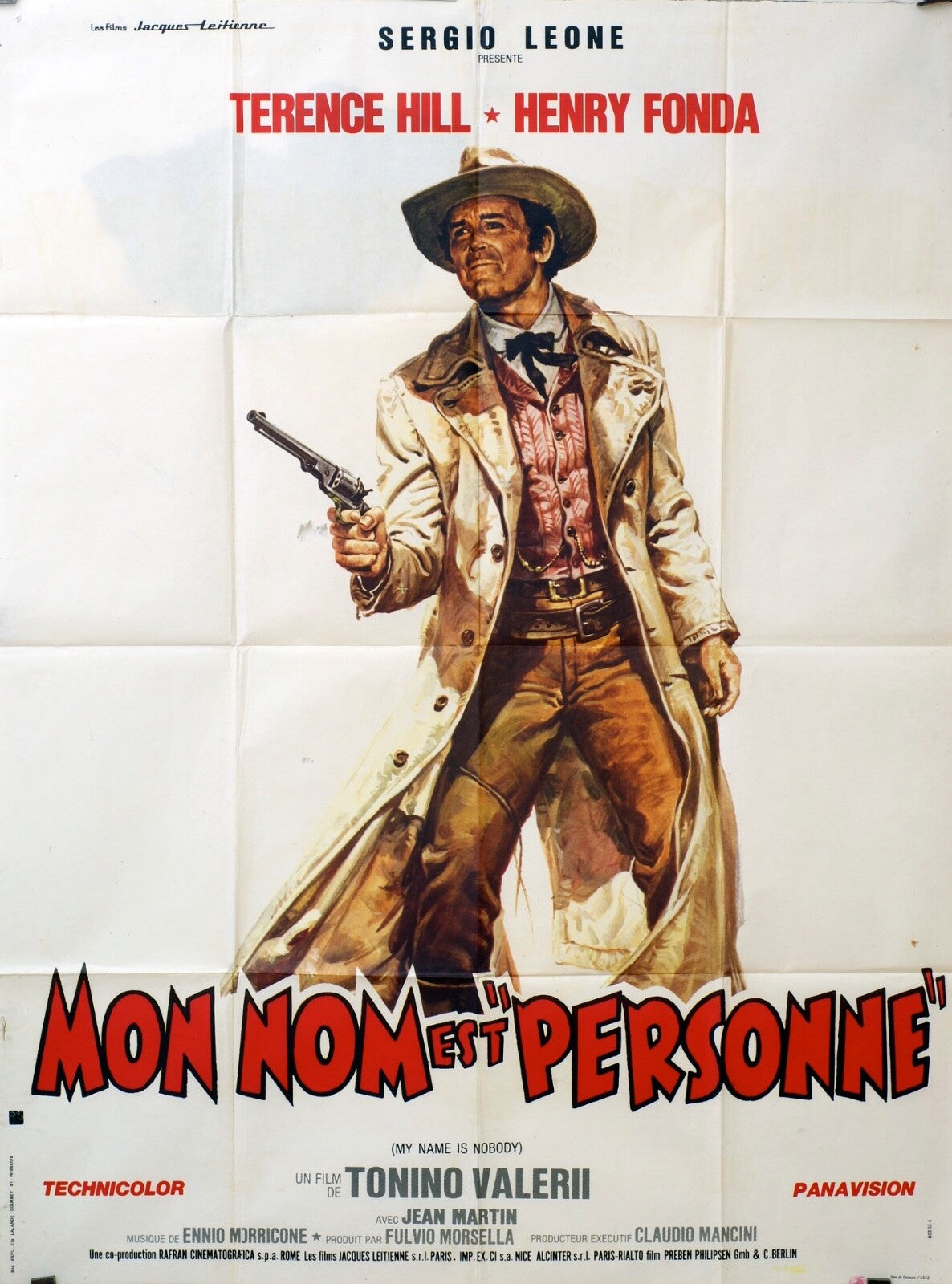 MON NOM EST PERSONNE Movie poster ORIGINAL (120x160) TERENCE HILL