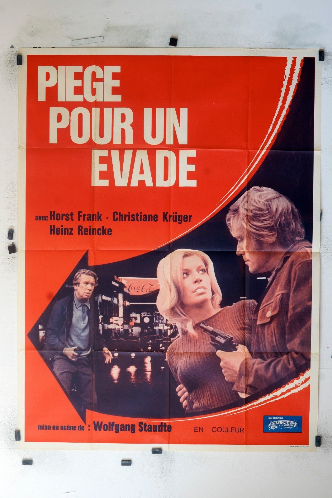 PIÈGE POUR UN ÉVADÉ HORS FRANK MOVIE POSTER ORIGINAL (120x160)