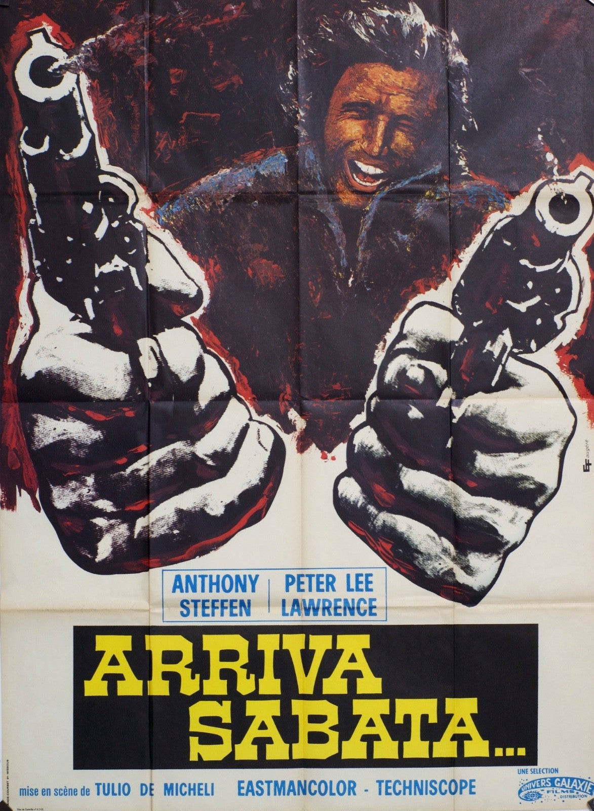 ARRIVA SABATA… ANTHONY STEFFEN POSTER ORIGINAL 120x160