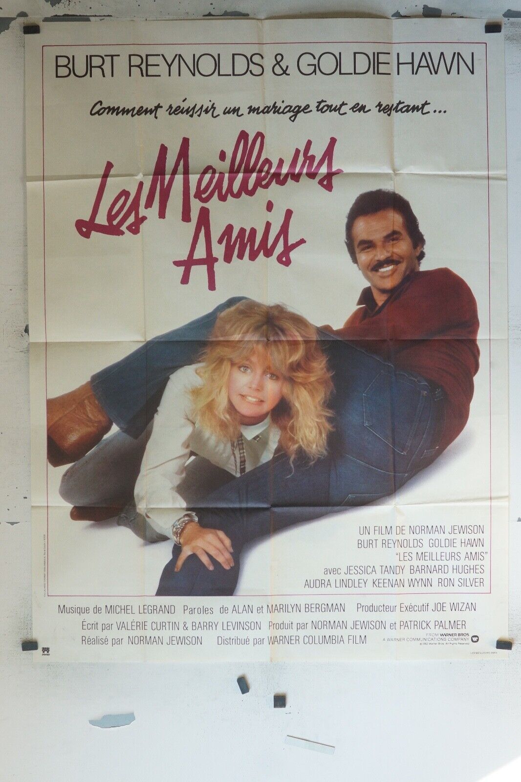 LES MEILLEURS AMIS ORIGINAL 120x160 BURT REYNOLDS