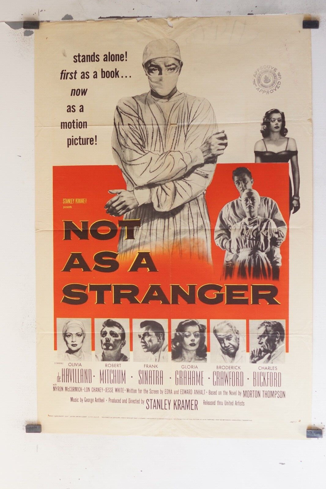 NOT AS A STRANGER ORIGINAL 69x103