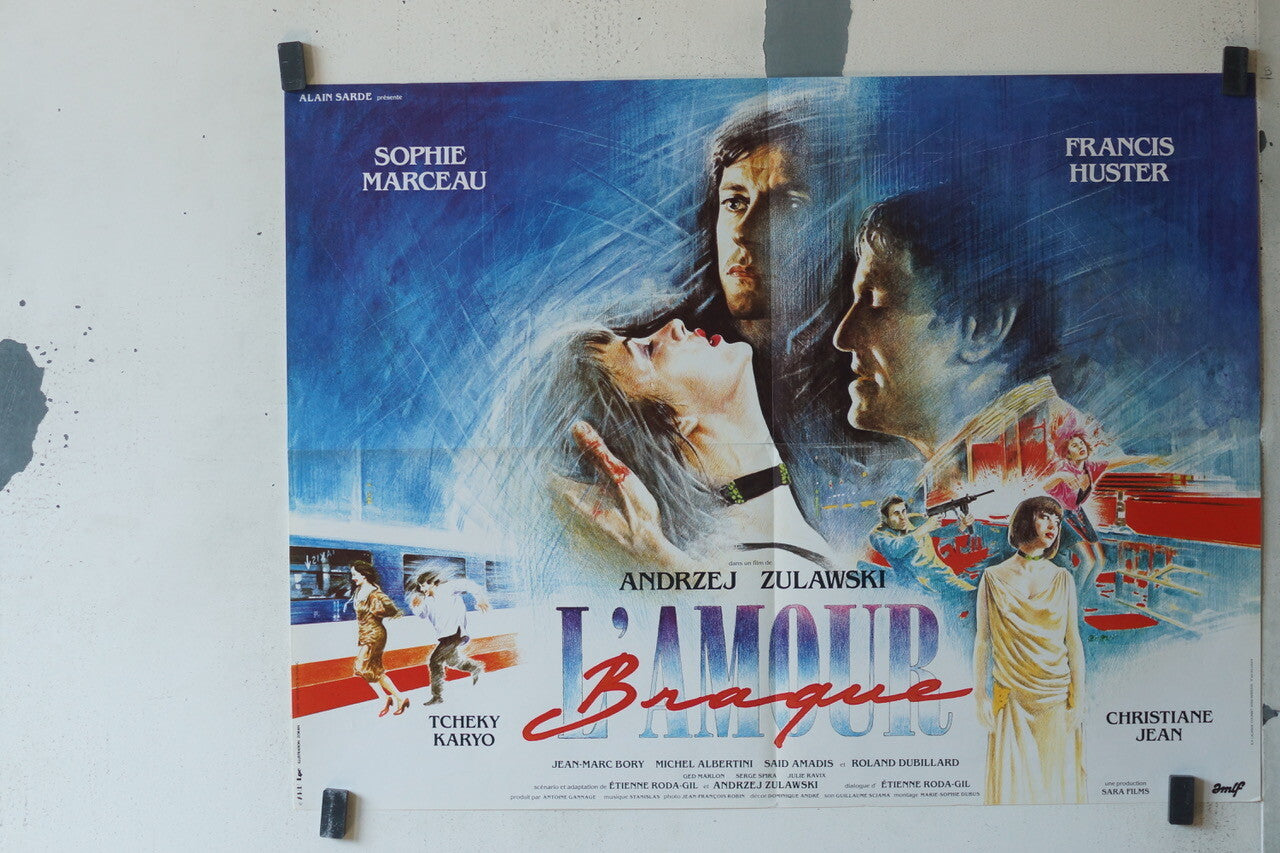 AMOUR BRAQUE (L) MOVIE POSTER ORIGINAL (60X80) Sophie Marceau , Francis Huster