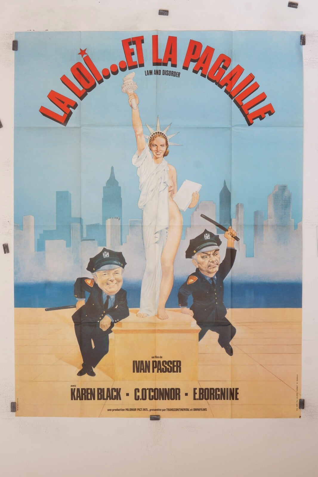 LA LOI…ET LA PAGAILLE IVAN PASSER MOVIE POSTER ORIGINAL 120x160