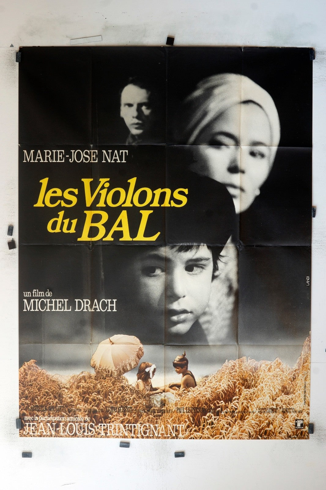 LES VIOLONS DU BAL MARIE-JOSÉ NAT MOVIE POSTER ORIGINAL 120x160