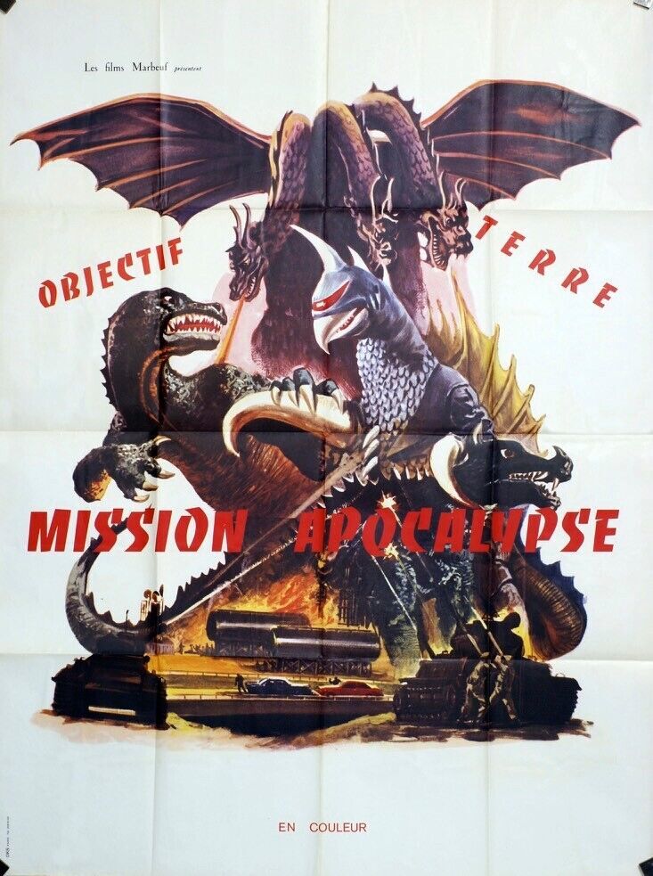 OBJECTIF TERRE - MISSION APOCALYPSE MOVIE POSTER (120X160)