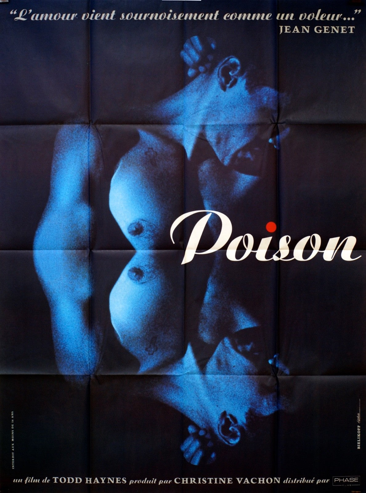 POISON JEAN GENET movie poster ORIGINAL 120x160