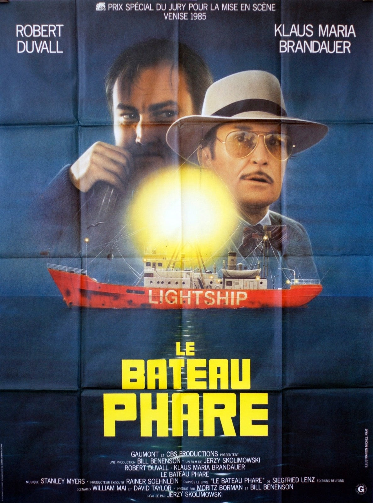 LE BATEAU PHARE ROBERT DUVALL MOVIE POSTER ORIGINAL 120x160