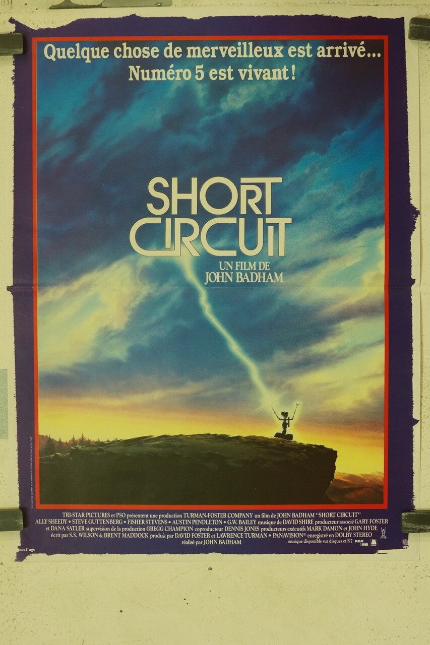 SHORT CIRCUIT ORIGINAL 40x60 JOHN BADHAM