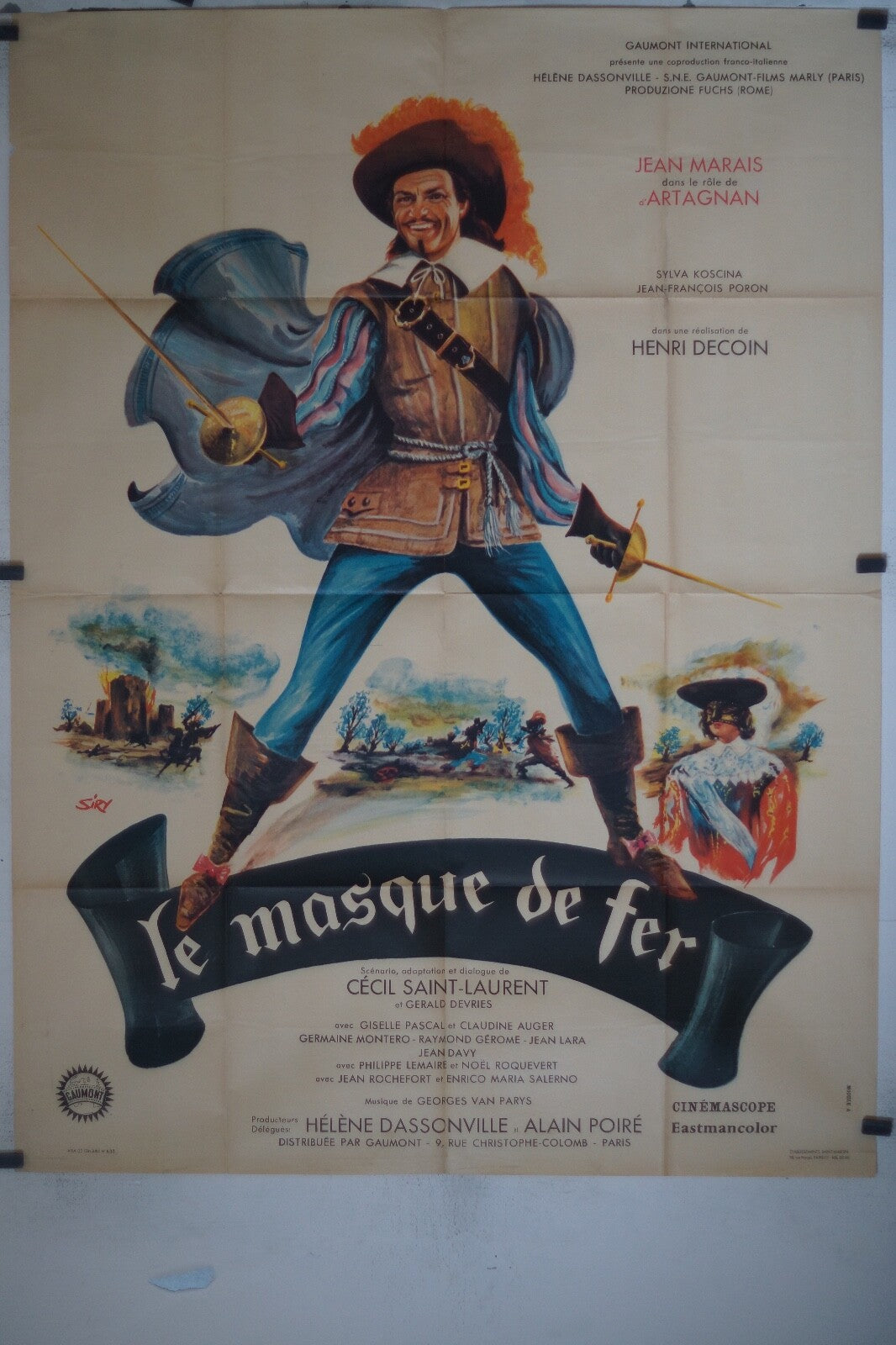MASQUE DE FER (LE) ORIGINAL 120x160