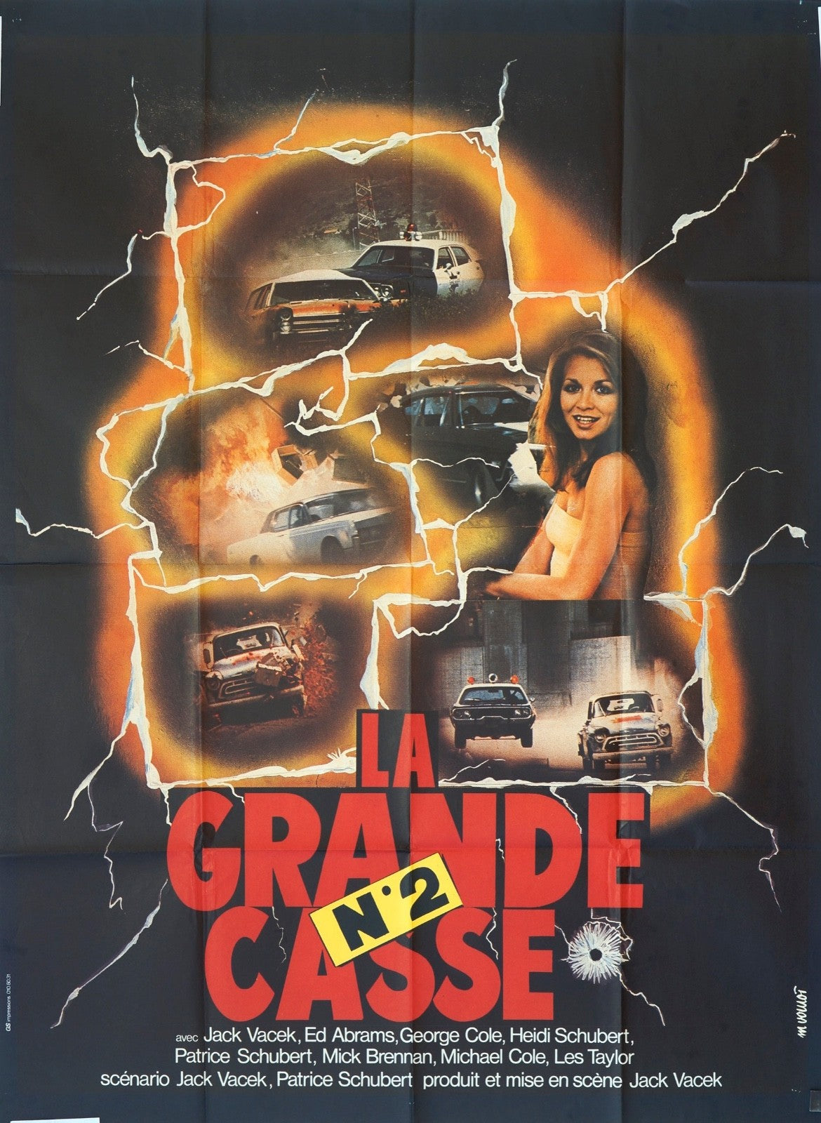 LA GRANDE CASSE N°2 JACK VACEK ORIGINAL MOVIE POSTER 120x160